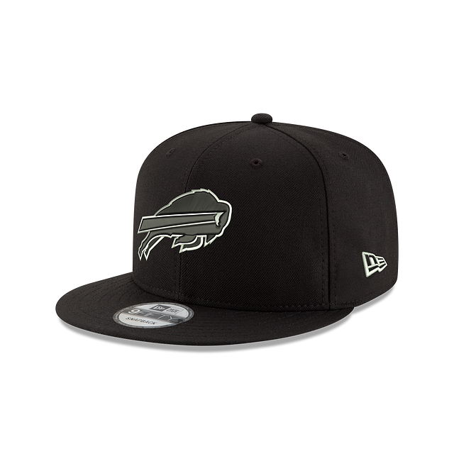 Buffalo Bills NFL New Era Men Black White 9Fifty Basic Snapback product image 1, provided for visual reference and product