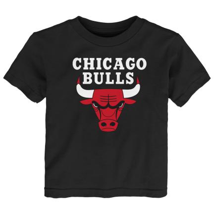 Chicago Bulls Boys T-Shirt - Black product image 1, provided for visual reference and product detail review