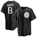 C.Cubs #8 Andre Dawson Player Black Home Replica Baseball product image 1
