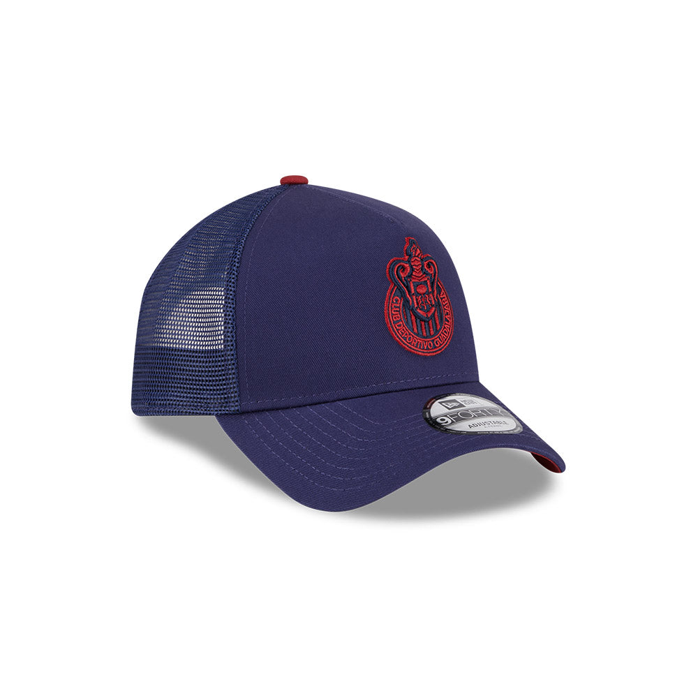 C.D. Guadalajara Chivas New Era 9FORTY A-Frame Adjustable Hat product image 1, provided for visual reference and product