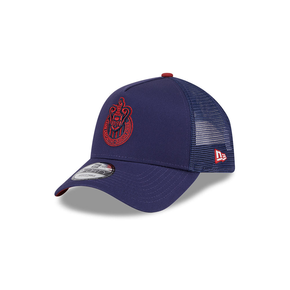 C.D. Guadalajara Chivas New Era 9FORTY A-Frame Adjustable Hat product image 3, provided for visual reference and product