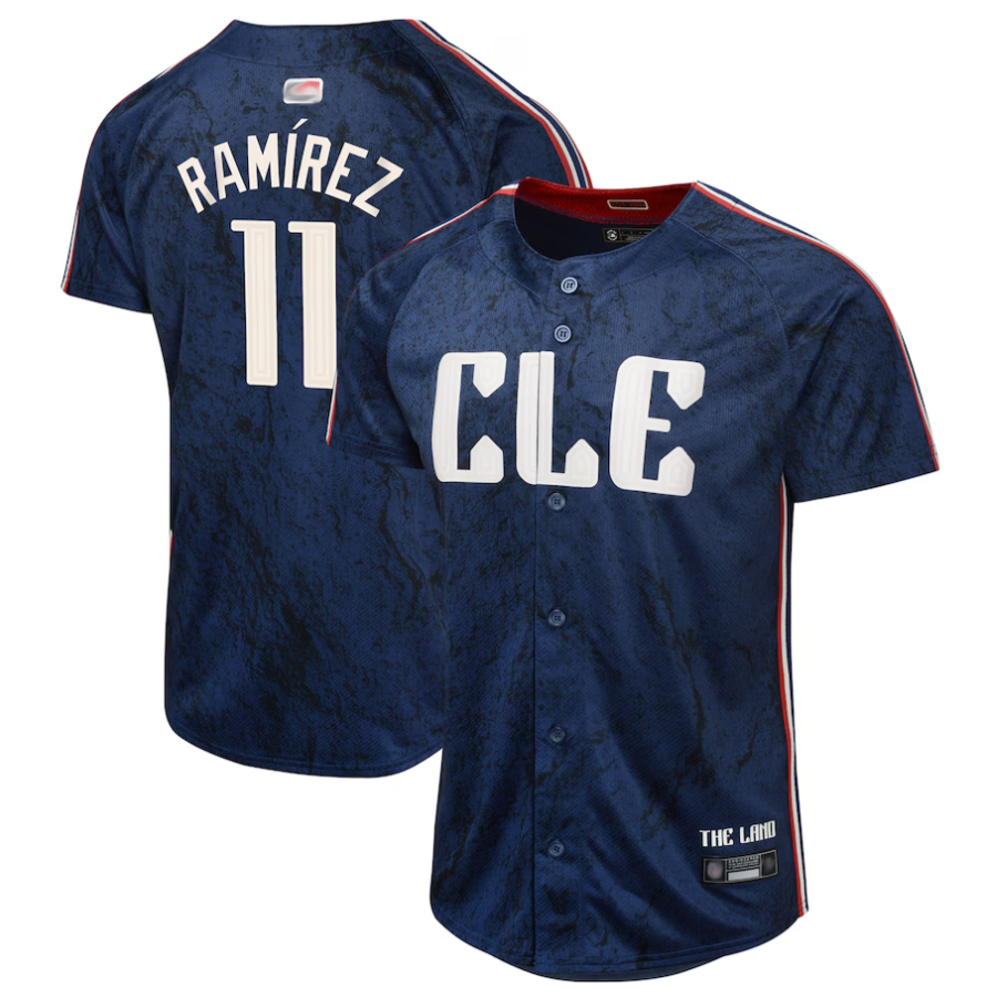 C.Guardians #11 Jose Ramirez Player Navy City Connect product image 1