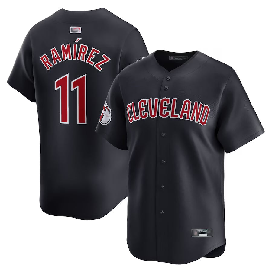 C.Guardians #11 Jose Ramirez Player Navy Home Limited product image 1