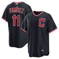 C.Guardians #11 Jos¡§| Ram¡§arez Player Navy Home Replica product image 1