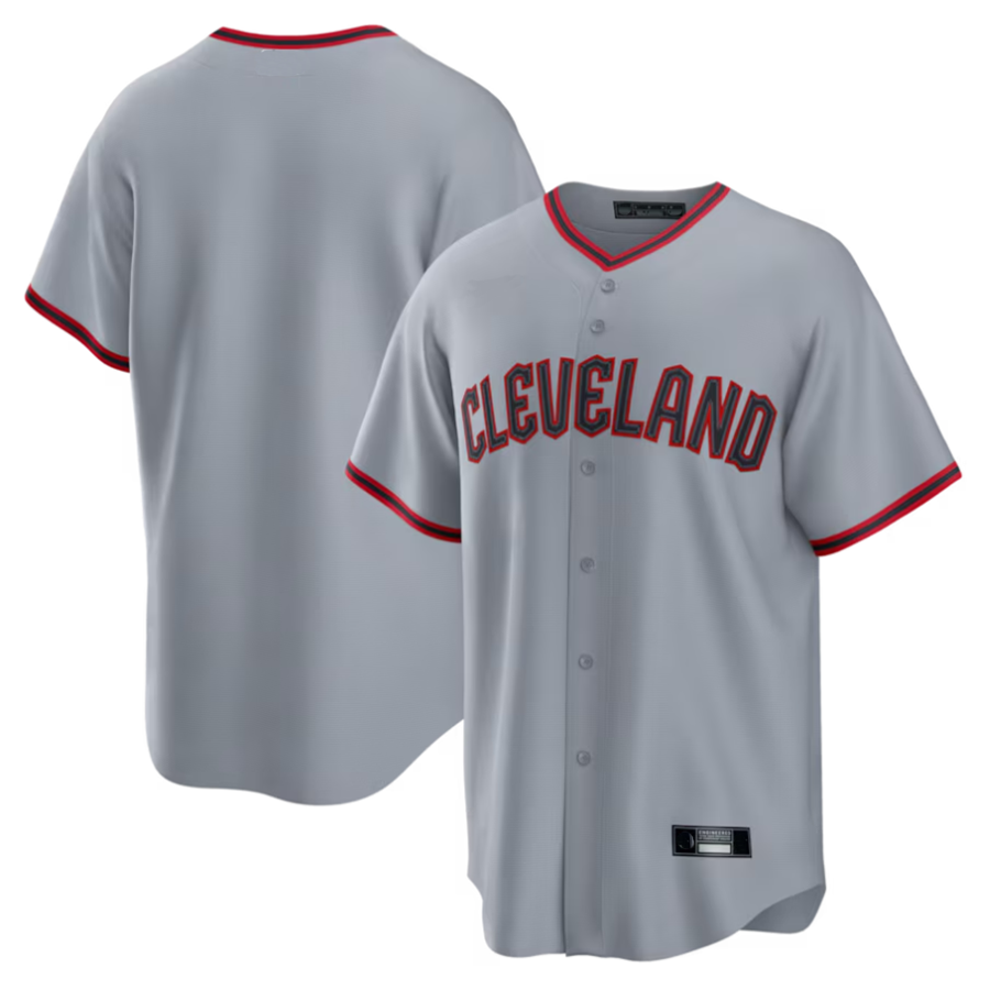 C.Guardians Blank Player Gray Road Replica 2.0 Baseball product image 1