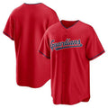 C.Guardians Blank Player Red Replica Game Baseball Jerseys product image 1