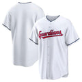 C.Guardians Blank Player White Home Limited Baseball Jerseys product image 1