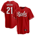 C.Reds #21 Hunter Greene Player Red Home Replica Baseball product image 1