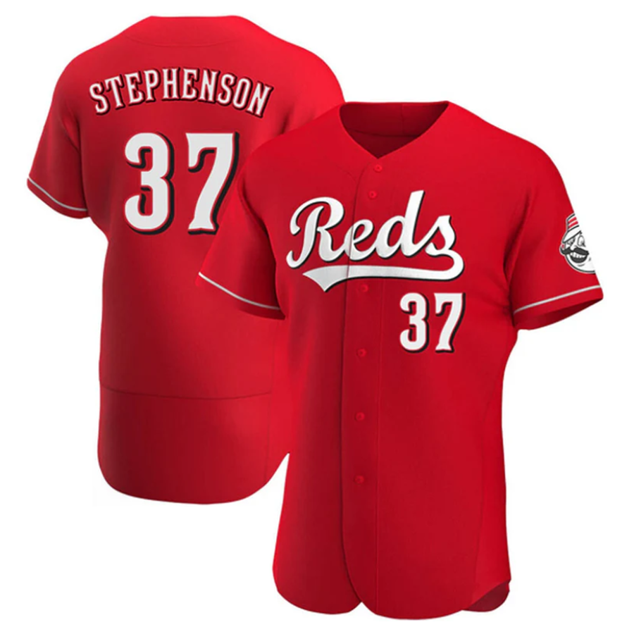 C.Reds #37 Tyler Stephenson Player Red Home Replica Elite product image 1