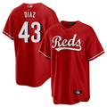 C.Reds #43 Alexis Diaz Player Red Home Replica Baseball product image 1