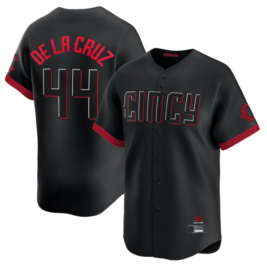 C.Reds #44 Elly De La Cruz Player Black City Connect product image 1