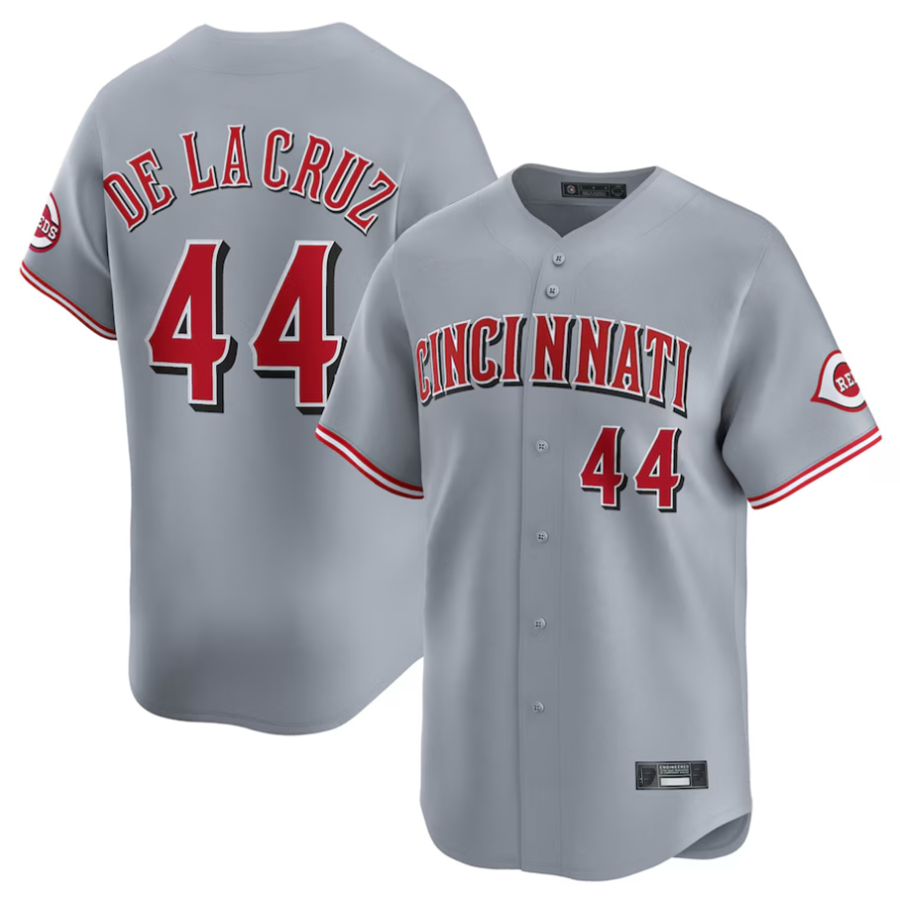 C.Reds #44 Elly De La Cruz Player Gray Road Limited product image 1