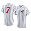 C.Reds #7 Spencer Steer Player White striate Limited product image 1