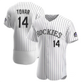 C.Rockies #14 Ezequiel Tovar Player White Home Limited product image 1