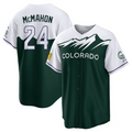 C.Rockies #24 Ryan McMahon Player Green Replica Limited product image 1
