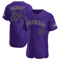 C.Rockies #24 Ryan McMahon Player Purple Limited Elite product image 1