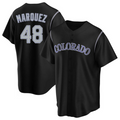 C.Rockies #48 German Marquez Player Black Home Replica Game product image 1