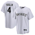 C.Rockies #4 Michael Toglia Player White Home Replica product image 1