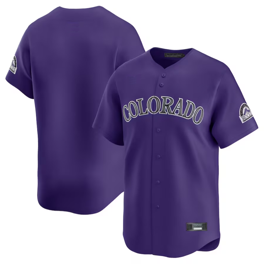 C.Rockies Blank Player Purple Alternate Limited Baseball product image 1