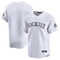 C.Rockies Blank Player White Home Limited Game Baseball product image 1