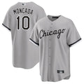 C.White Sox #10 Yoan Moncada Player Gray Road Replica product image 1