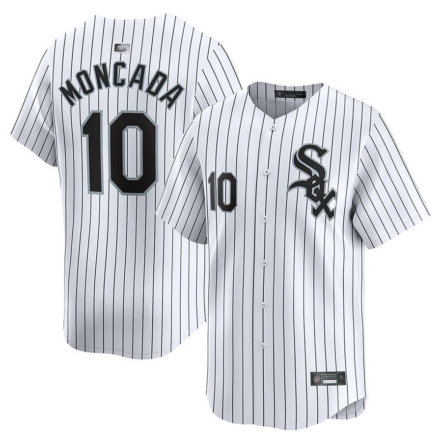 C.White Sox #10 Yoan Moncada Player White Home Limited product image 1