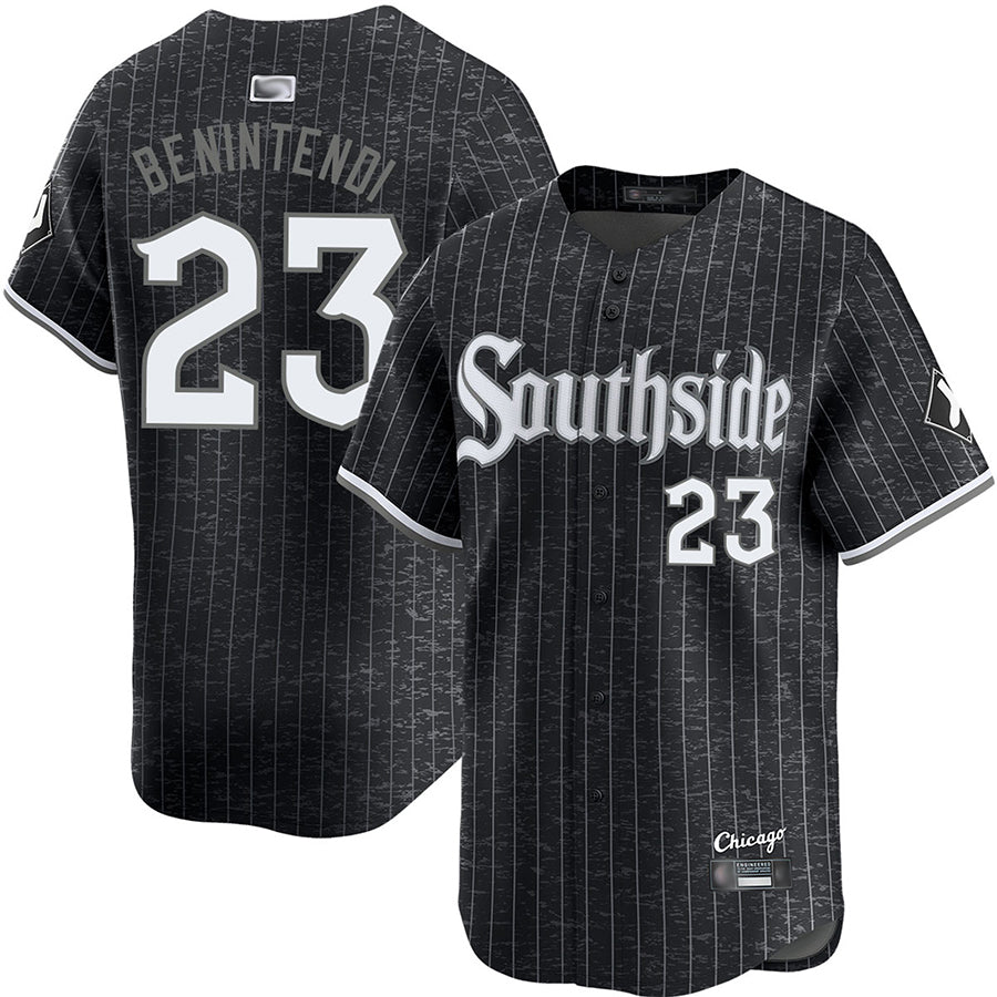 C.White Sox #23 Andrew Benintendi Player City Connect Black product image 1