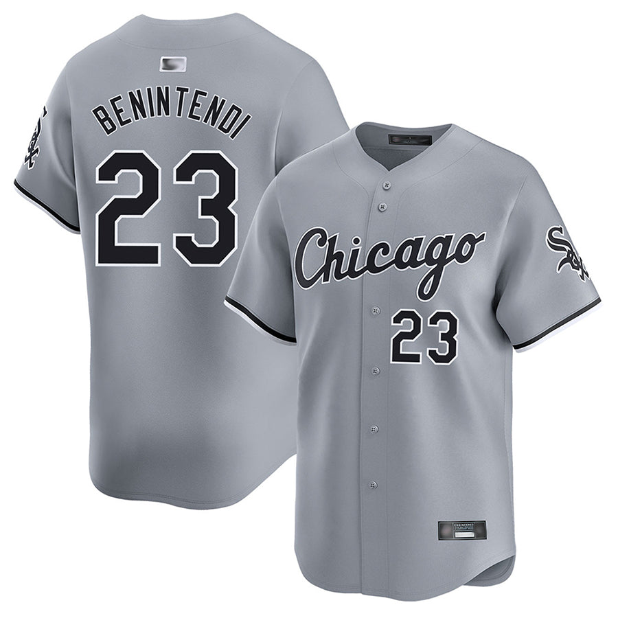 C.White Sox #23 Andrew Benintendi Player Gray Road Limited product image 1