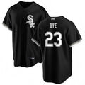 C.White Sox #23 Jermaine Dye Player Replica Black Home product image 1