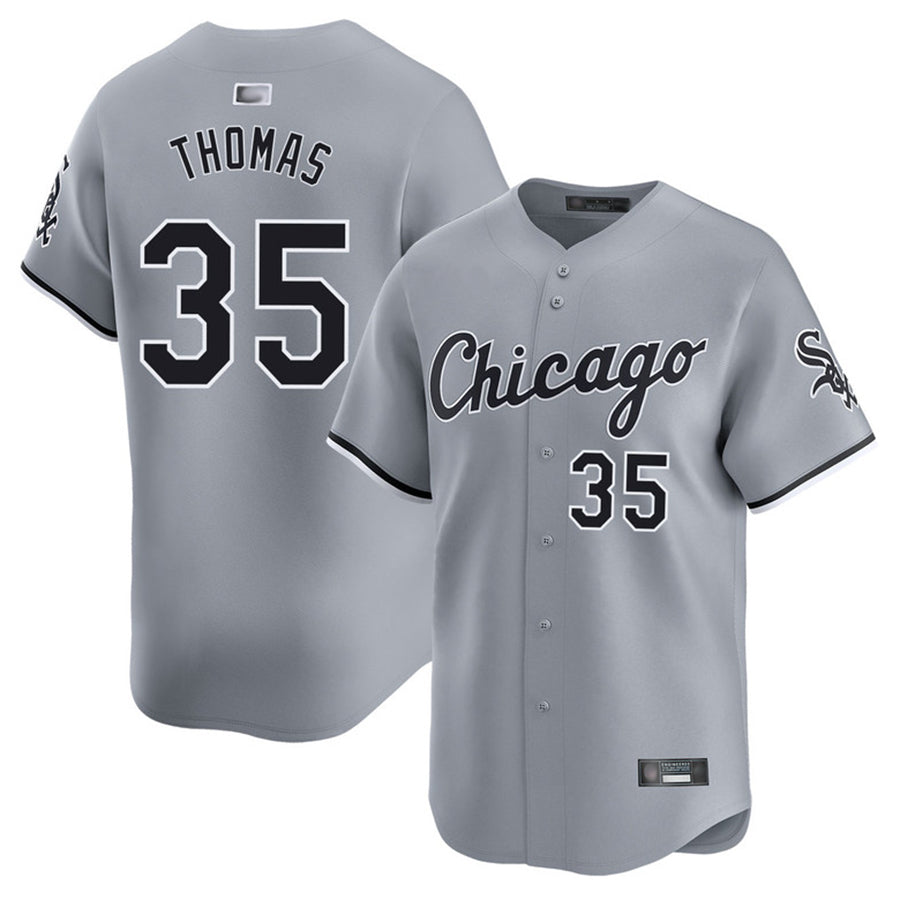C.White Sox #35 Frank Thomas Player Gray Road Limited product image 1