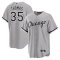 C.White Sox #35 Frank Thomas Player Gray Road Replica product image 1