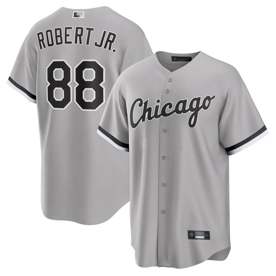 C.White Sox #35 Luis Robert Jr. Player Gray Road Replica product image 1