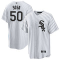 C.White Sox #50 Lenyn Sosa Player White Home Replica Game product image 1