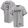 C.White Sox #9 Minnie Minoso Player Gray Road Replica product image 1