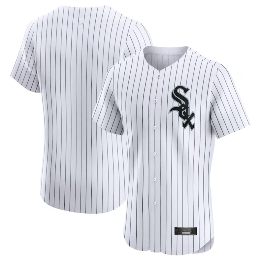 C.White Sox Blank Player White Home Elite Baseball Jerseys product image 1