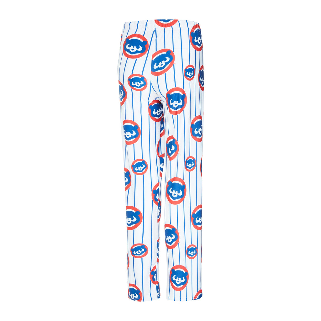 Chicago Cubs Ladies Pinstripe Record Pant product image 1, provided for visual reference and product detail review