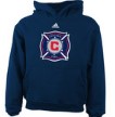 Chicago Fire toddler navy hooded sweatshirt product image 2, provided for visual reference and product detail review