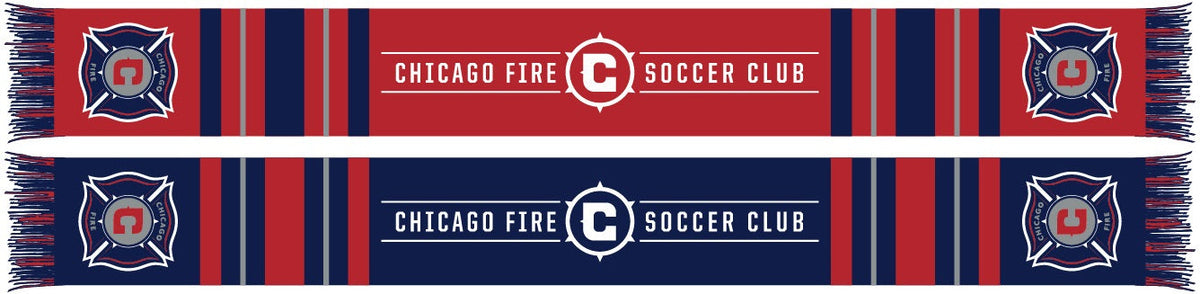 Chicago Fire Bar scarf product image 1, provided for visual reference and product detail review