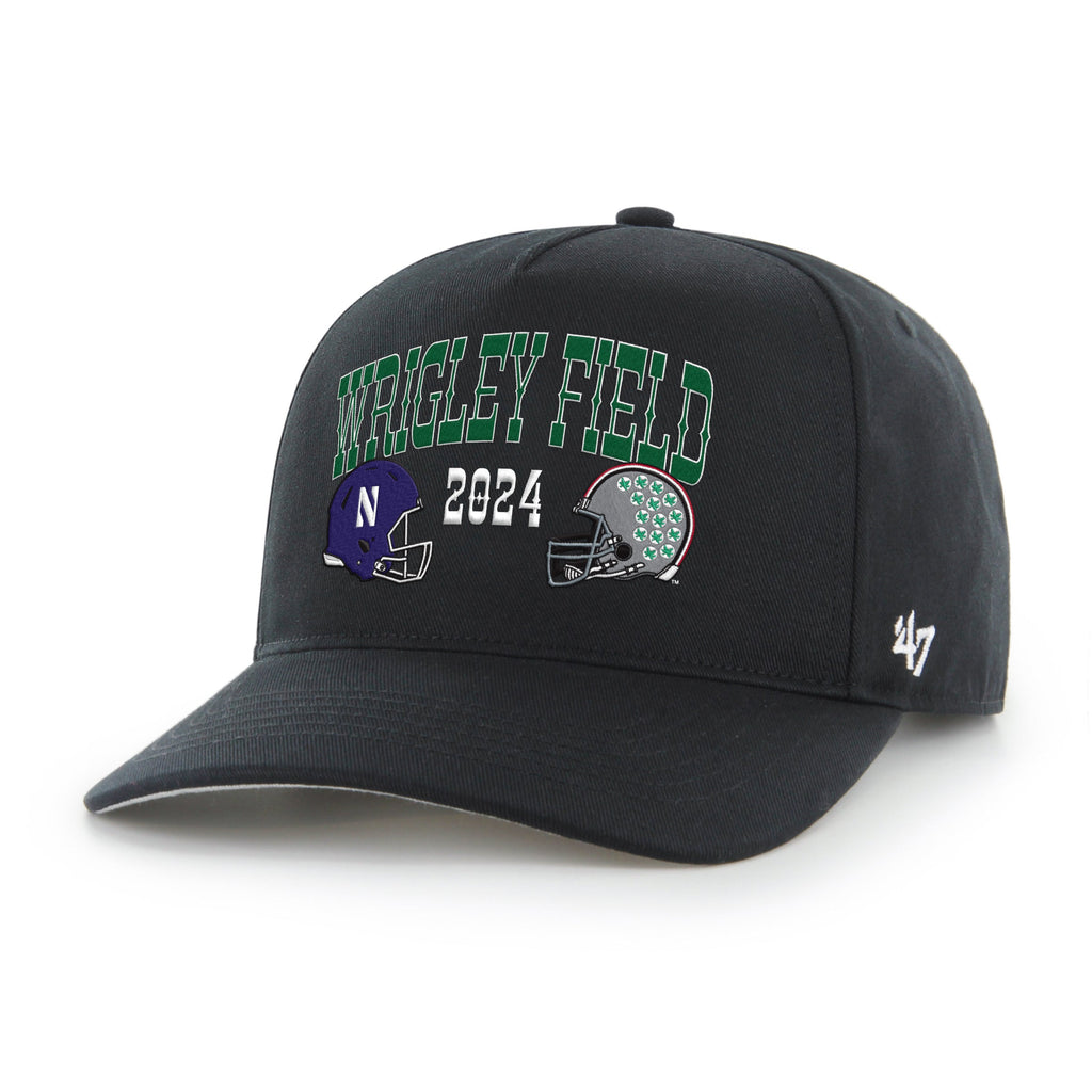 Northwestern vs. Ohio State Wrigley Field 2024 Hitch Adjustable Hat product image 1, provided for visual reference and