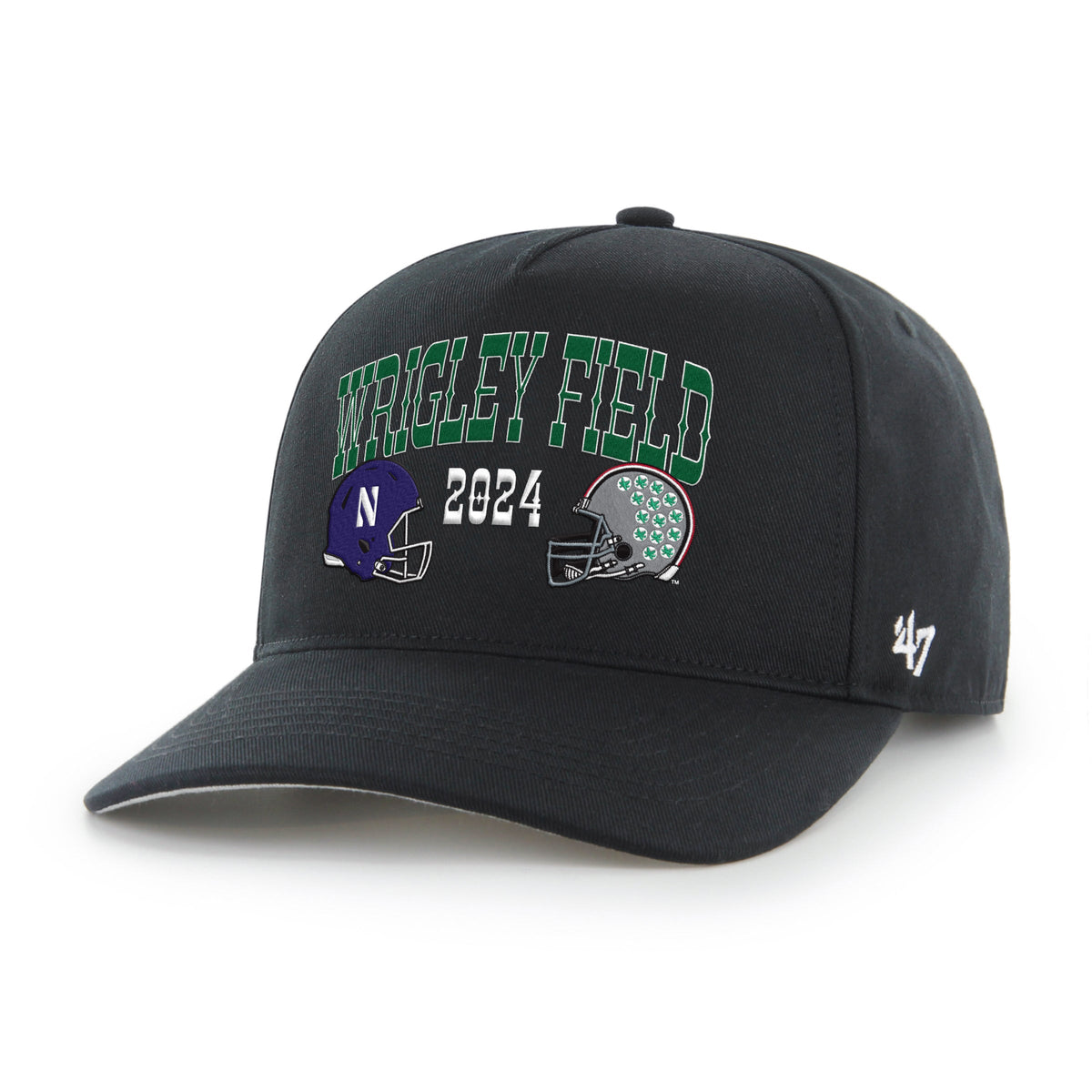 Northwestern vs. Ohio State Wrigley Field 2024 Hitch Adjustable Hat product image 1, provided for visual reference and