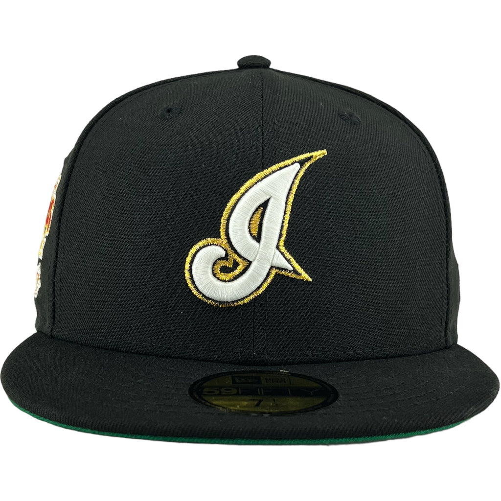 Cleveland Indians Black '94 New Era 59FIFTY Fitted Hat product image 2, provided for visual reference and product detail