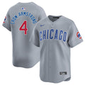 Pete Crow-Armstrong Chicago Cubs Nike Limited Grey Road Jersey product image 1, provided for visual reference and product