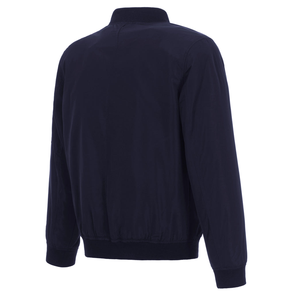 Chicago Cubs Navy Unisex Bomber JH Design Jacket 2 product image 2, provided for visual reference and product detail review