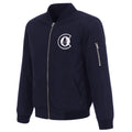 Chicago Cubs Navy Unisex Bomber JH Design Jacket 2 product image 1, provided for visual reference and product detail review