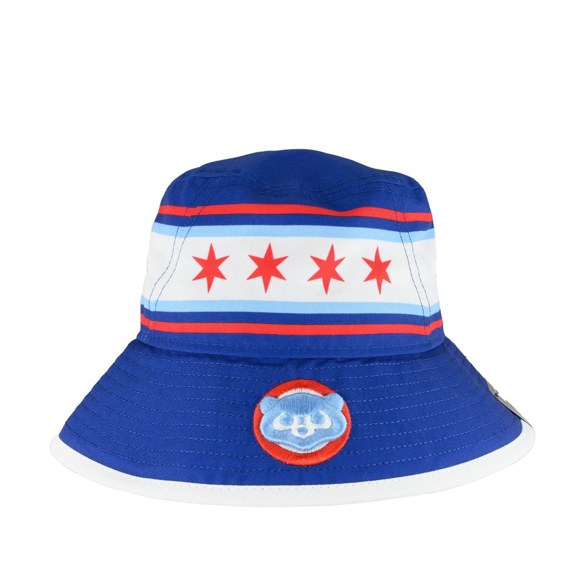 Chicago Cubs Chicago Flag Bucket Hat product image 1, provided for visual reference and product detail review