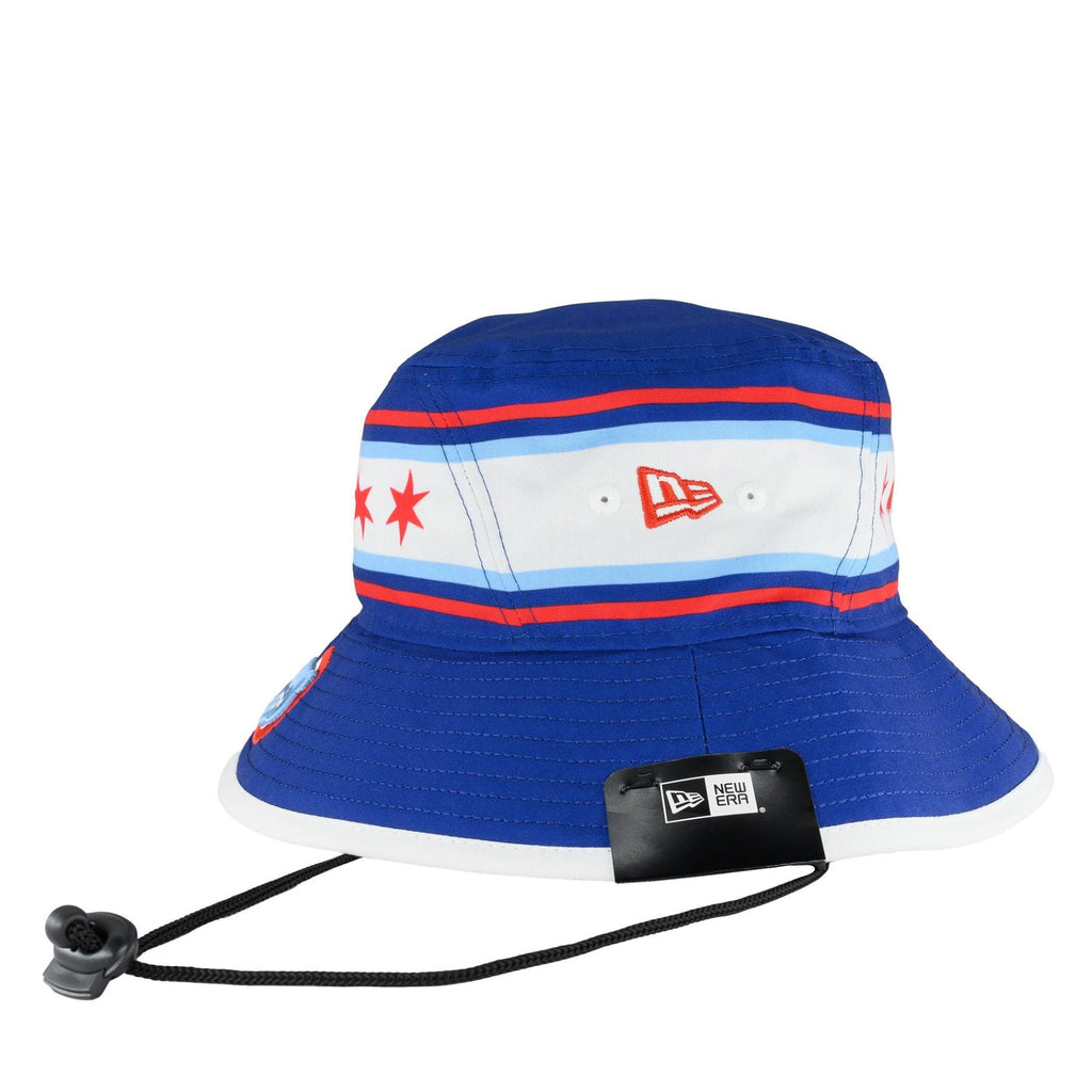 Chicago Cubs Chicago Flag Bucket Hat product image 3, provided for visual reference and product detail review