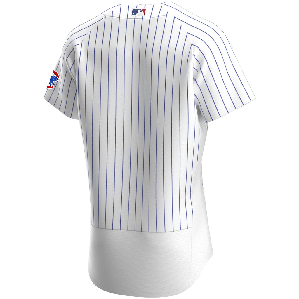 Chicago Cubs Nike Men Home Pinstripe Authentic Jersey product image 3, provided for visual reference and product detail