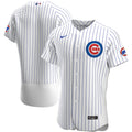 Chicago Cubs Nike Men Home Pinstripe Authentic Jersey product image 1, provided for visual reference and product detail