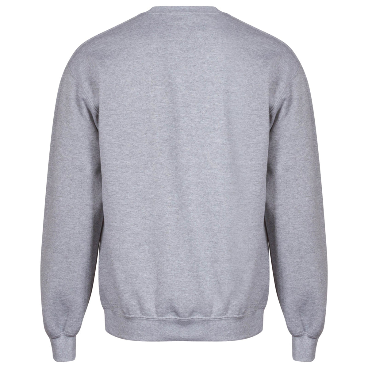 Chicago Cubs Men Heather Grey Bullseye Logo Crew Neck Sweatshirt product image 3, provided for visual reference and product