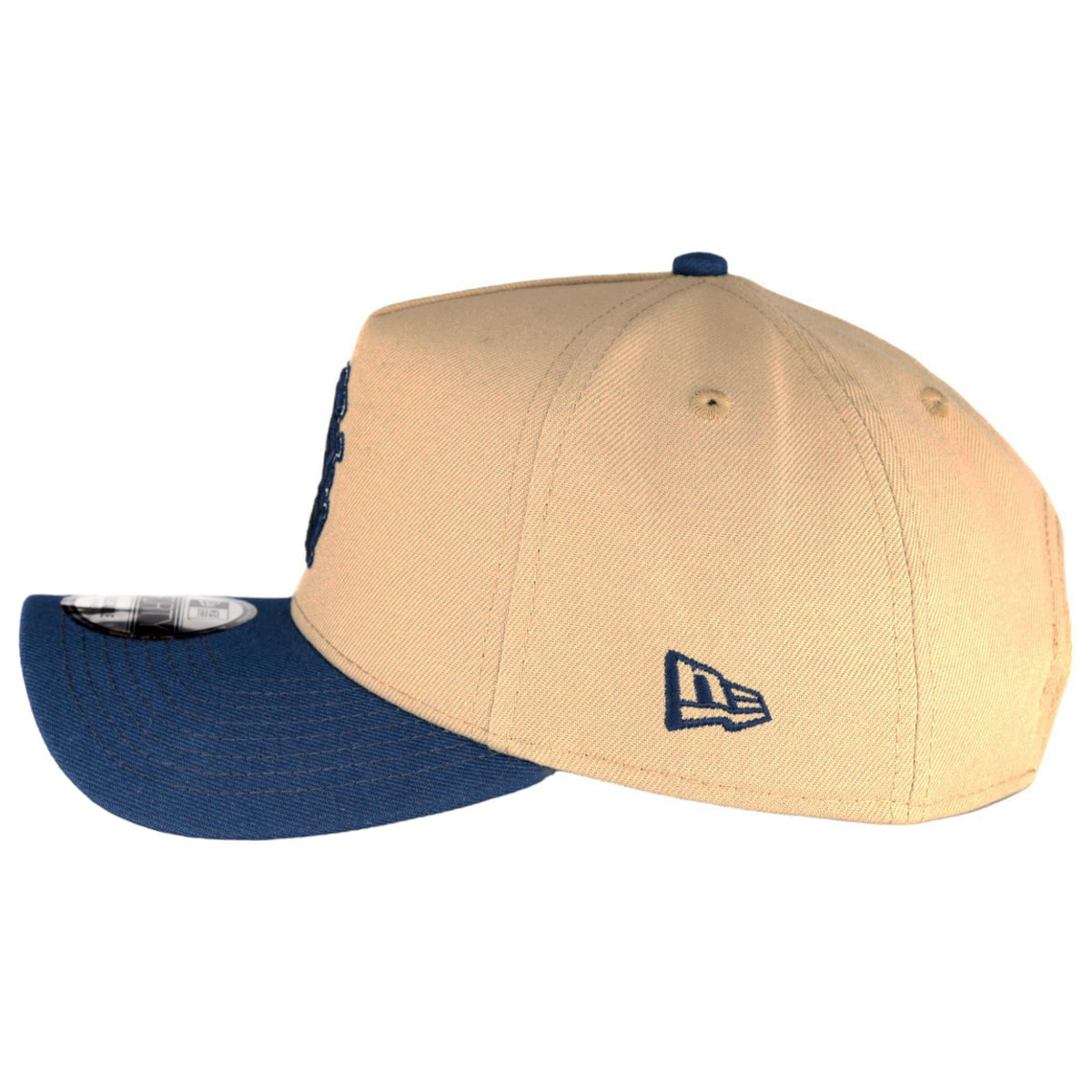 Chicago Cubs New Era 9FORTY A-Frame Camel/Navy 1914 Adjustable Hat product image 5, provided for visual reference and